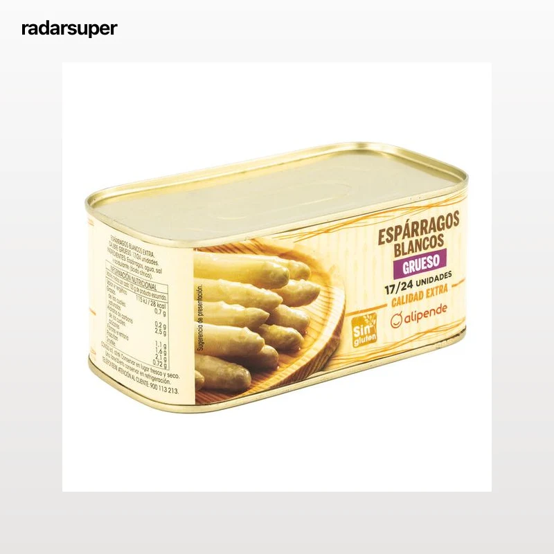 Espárragos blancos grueso Alipende 425g (17/24 piezas)