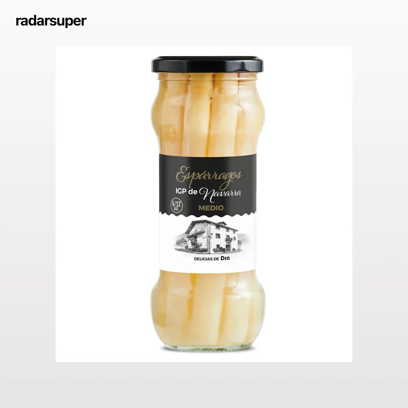 Espárragos blancos IGP de Navarra Delicias de Dia 205 g