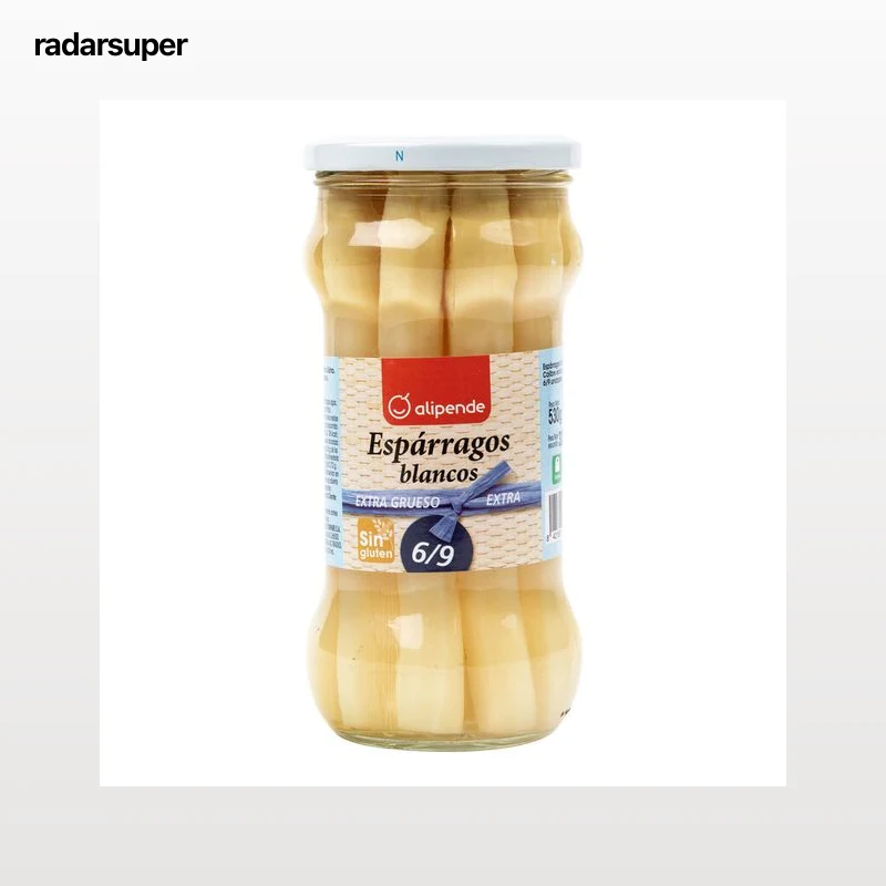 Esparragos blancos muy grueso Alipende 325g (6/9 piezas)