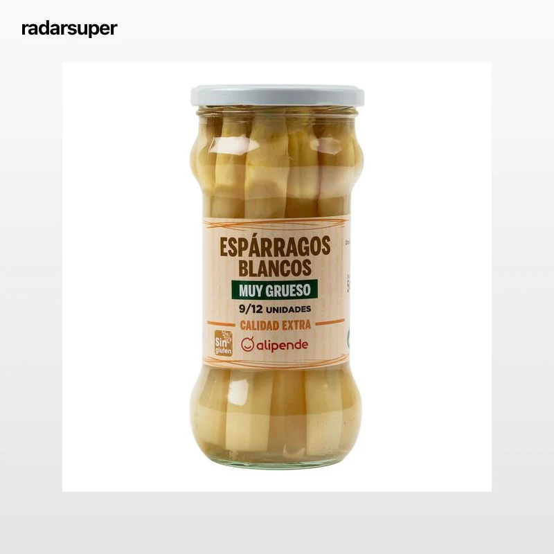 Espárragos blancos muy grueso Alipende 325g (9/12 piezas)