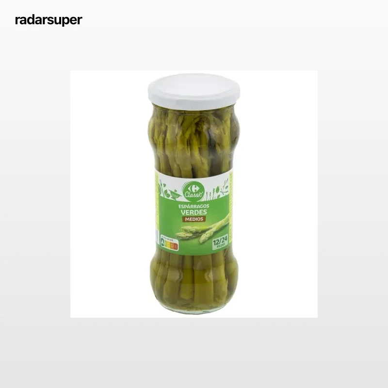 Espárragos verdes Classic Carrefour 190 g.