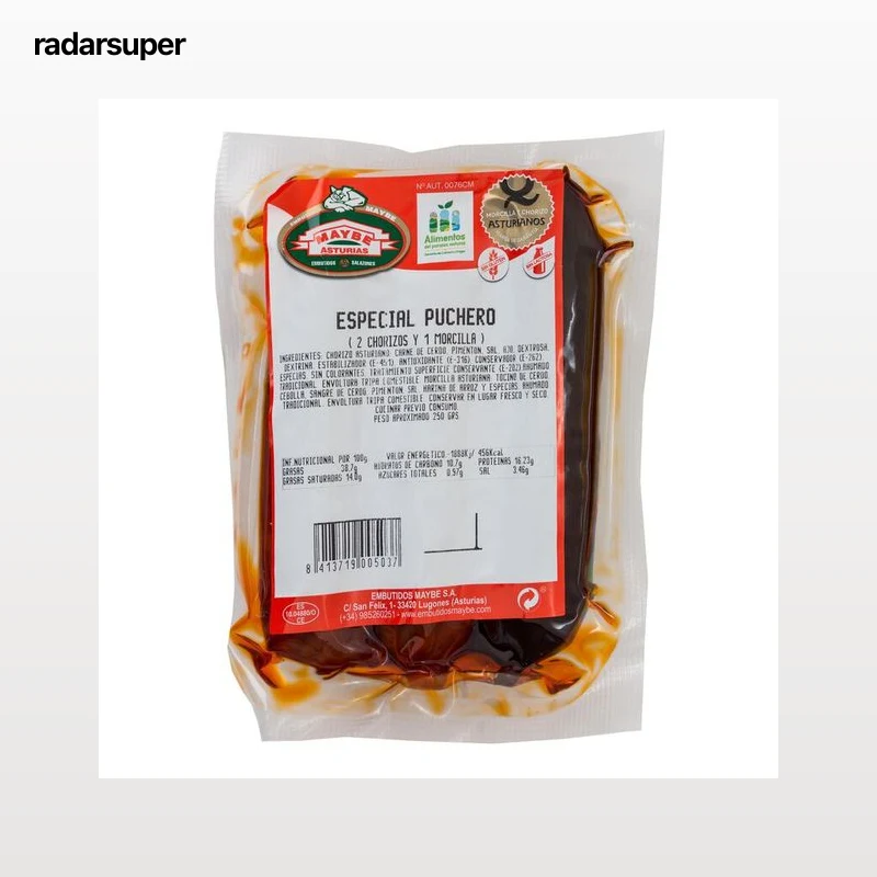 Especial puchero con dos chorizos y una morcilla Maybe 250g