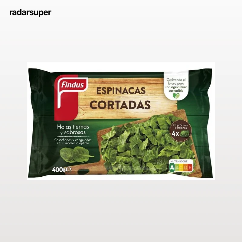 Espinacas cortadas Findus 400g
