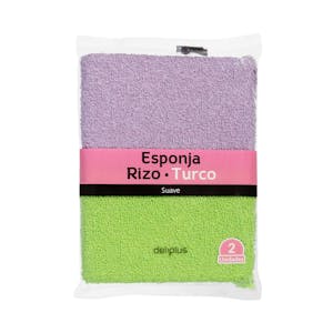 Esponja de baño rizo suave