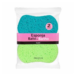 Esponja de baño suave