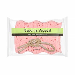 Esponja de baño vegetal 100% fibras naturales