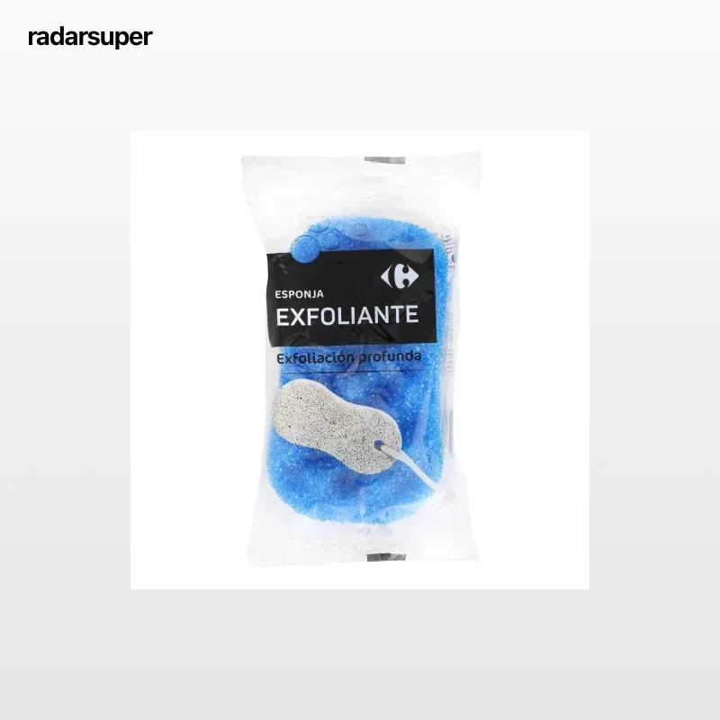 Esponja exfoliante  Carrefour 1 ud.