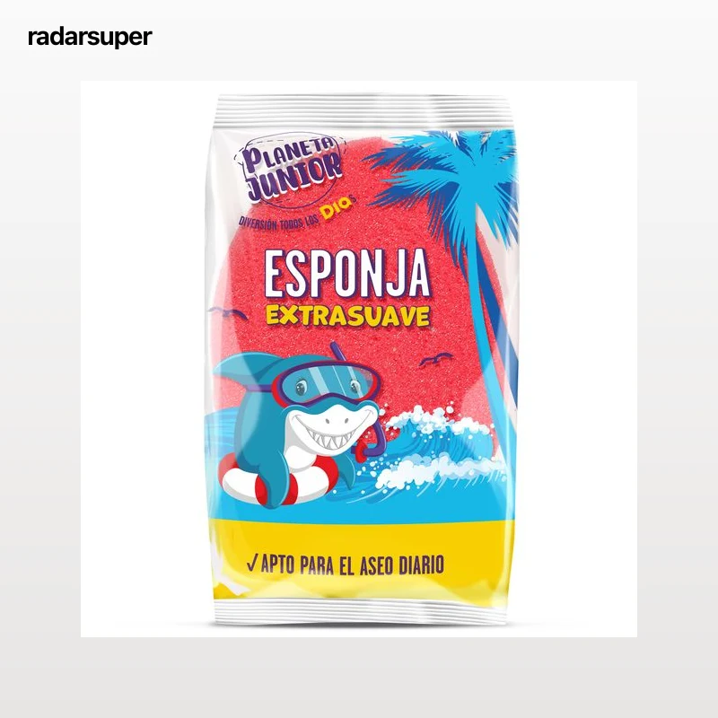 Esponja infantil extratasuave Dia Planeta Junior 1 unidad