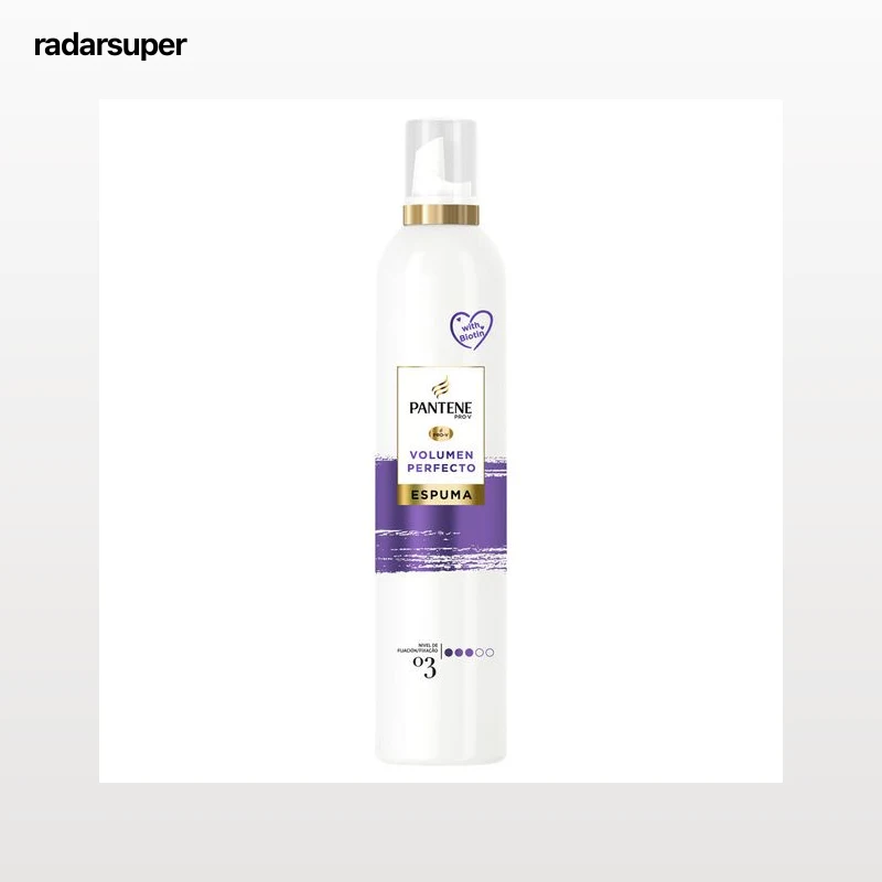Espuja fijadora Pantene 300 ml Volumen Perfecto