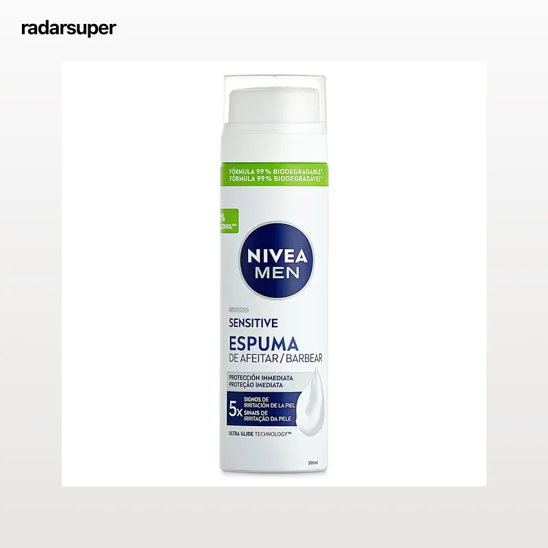 Espuma de afeitar Nivea Men 200 ml