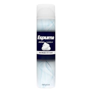 Espuma de afeitar Sensitive Deliplus manteca de cacao