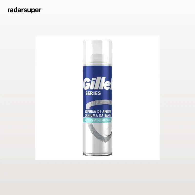 Espuma de afeitar refrescante con eucalipto para piel sensible Series Gillette 200 ml.