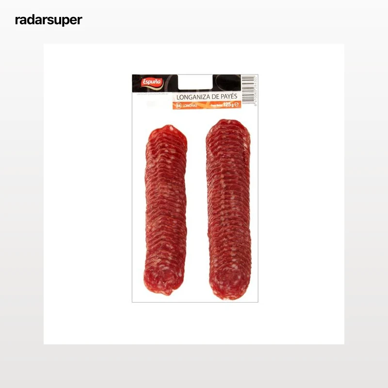 ESPUÑA Longaniza suprema en lonchas ESPUÑA 125 gr