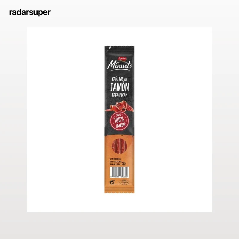 ESPUÑA Mini salchichón con jamón, elaborados sin gluten ni lactosa ESPUÑA 40 g.