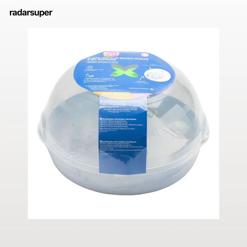 Esterilizador de vapor Tigex apto para microondas
