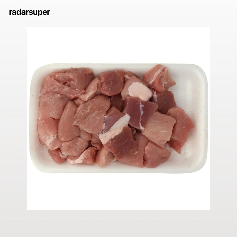 Estofado de cerdo, bandeja.