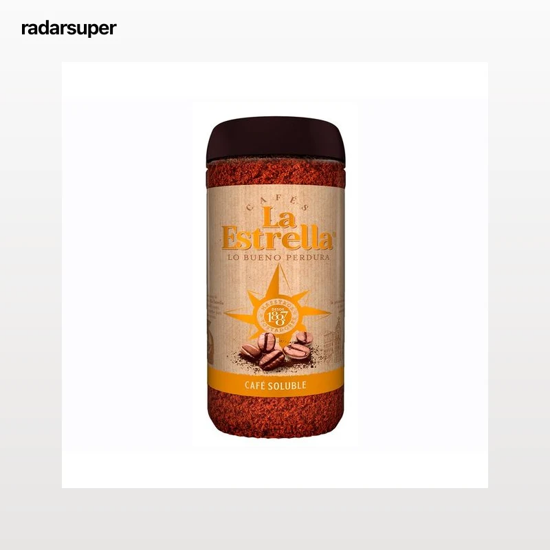 LA ESTRELLA Café soluble natural  200 g.
