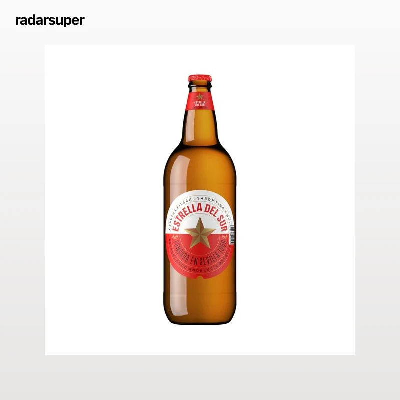 ESTRELLA DEL SUR Cerveza botella de 1 litro