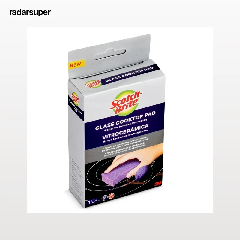 Estropajo vitrocerámica Scotch brite 1 unidad