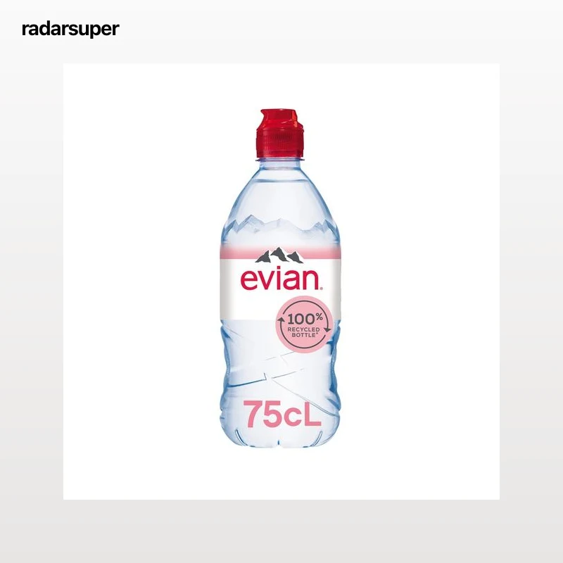 EVIAN Agua mineral botella de 75 cl.