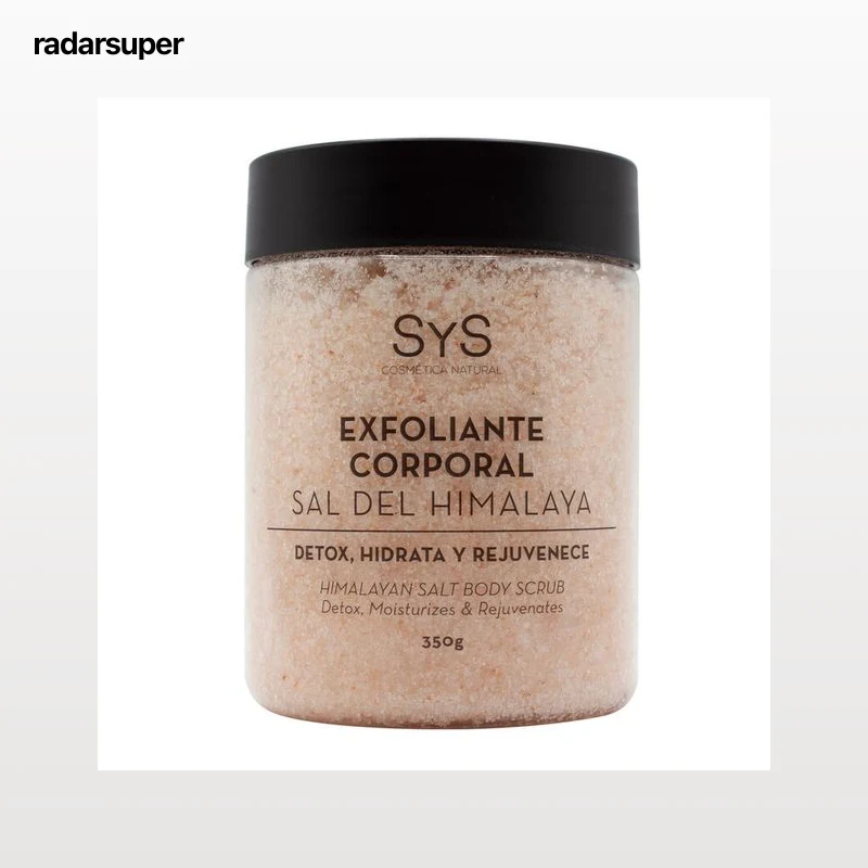 Exfoliante corporal con sal del Himalaya Sys 350g