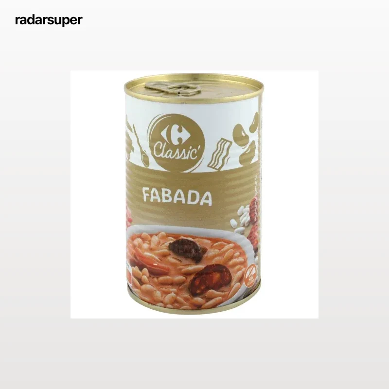 Fabada asturiana Carrefour sin gluten 440 g.