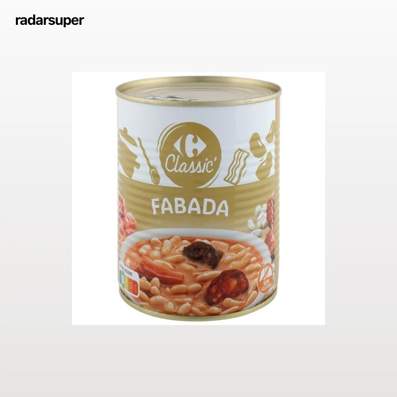 Fabada asturiana Classic Carrefour 765 g.