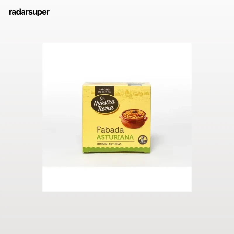 Fabada asturiana De Nuestra Tierra sin gluten 380 g.