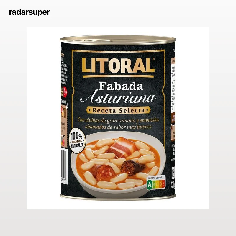 Fabada asturiana receta selecta Litoral 420g