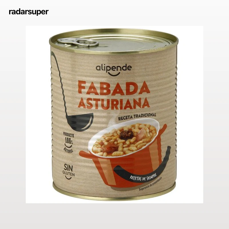 Fabada asturiana sin gluten Alipende 865g