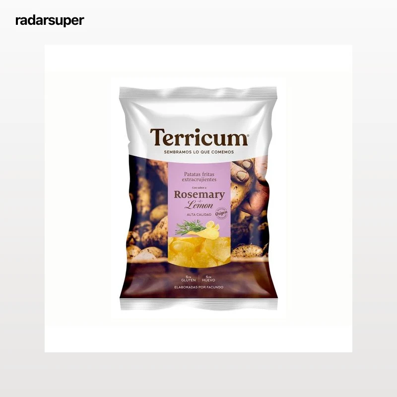 FACUNDO Patatas fritas extracrujientes terricum rosemary limón