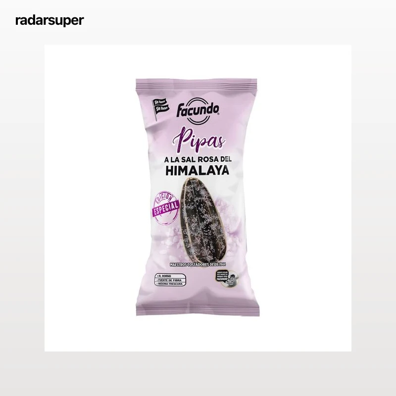 FACUNDO Pipas a la sal rosa del Himalaya 85 g.
