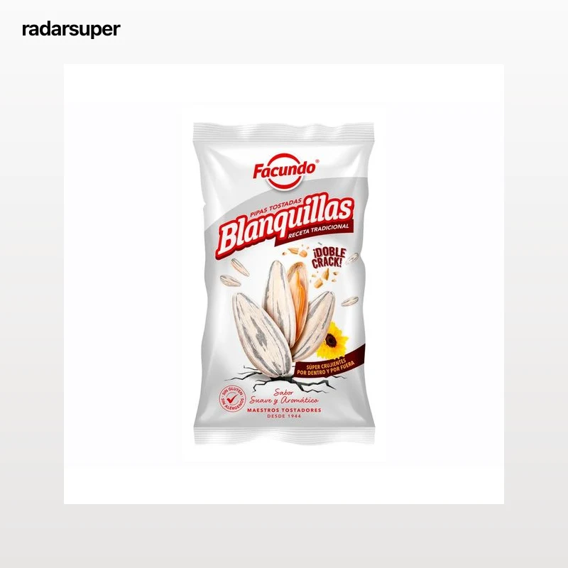 FACUNDO Pipas de girasol blanquilla 150 g.