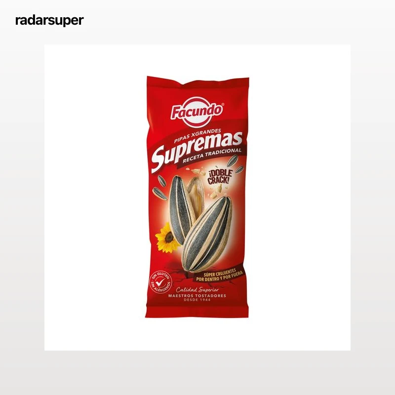 FACUNDO Supremas Pipas de girasol de calidad superior 120 g.