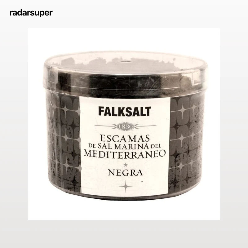 FALKSALT Sal negra en escamas FALKSALT 125 g