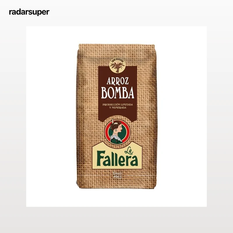 LA FALLERA Arroz bomba de producción limitada y numerada 500 g.