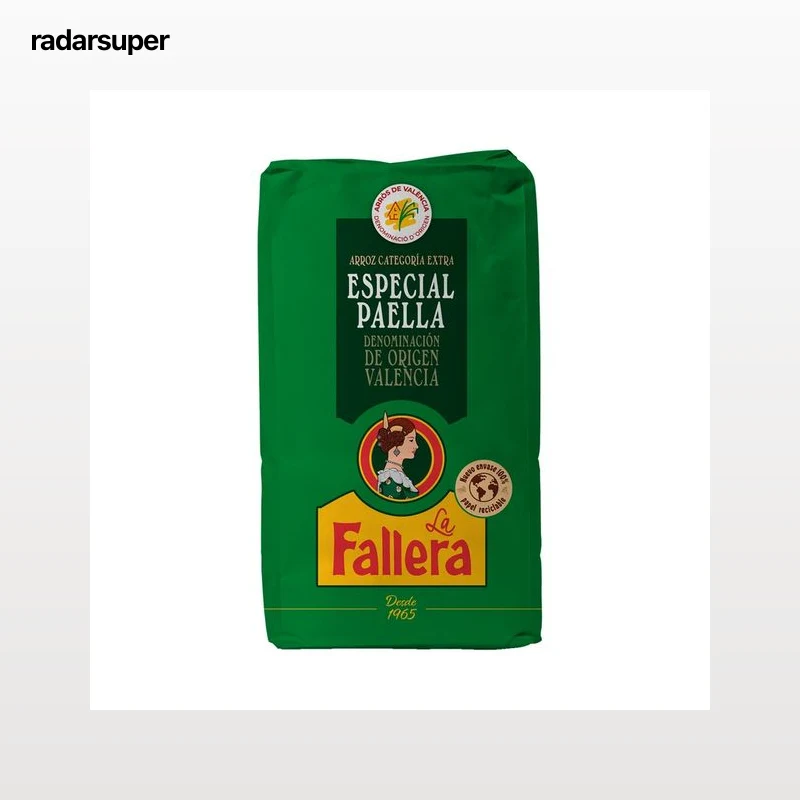 LA FALLERA Arroz redondo especial para paella con D.O. Valencia 1 kg.
