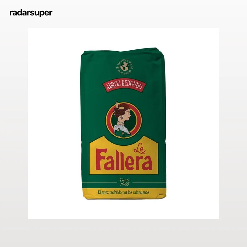 LA FALLERA Arroz redondo paquete de 1 kg.