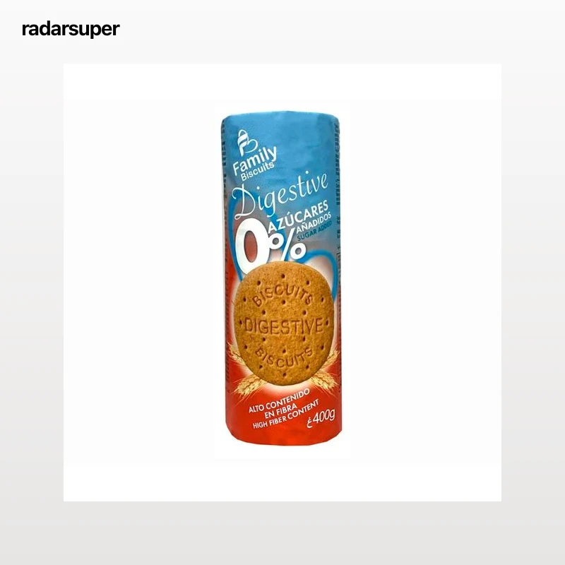 FAMILY BISCUITS Galletas digestive 0 % 400 gr.
