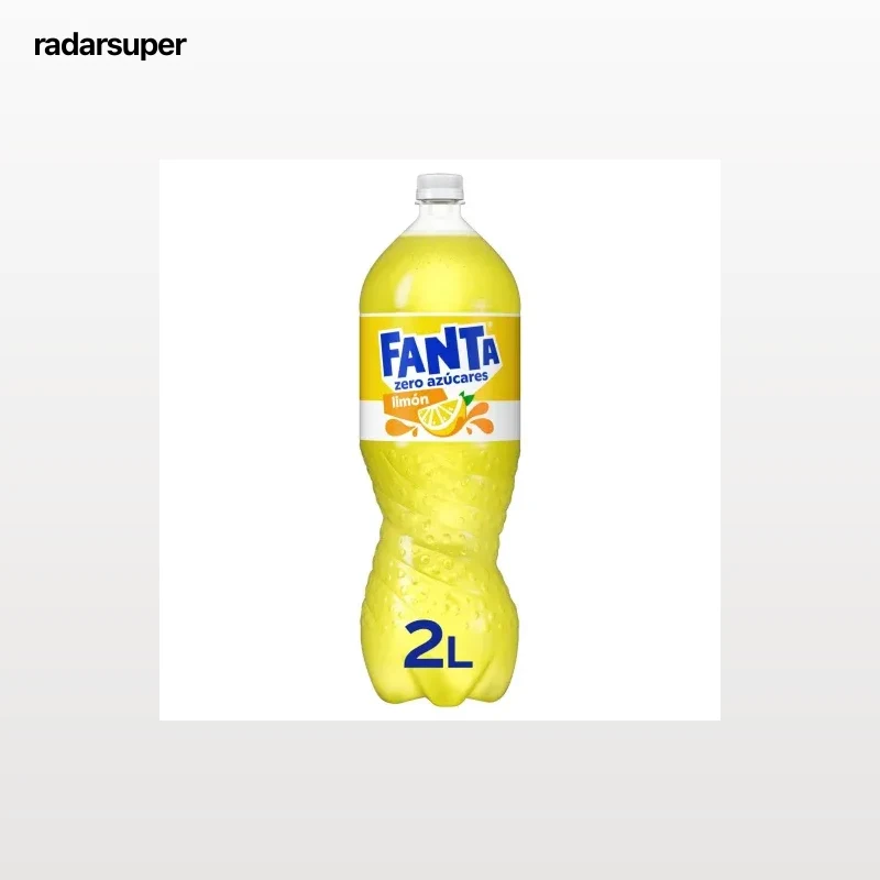 Fanta de limón Zero botella 2 l.