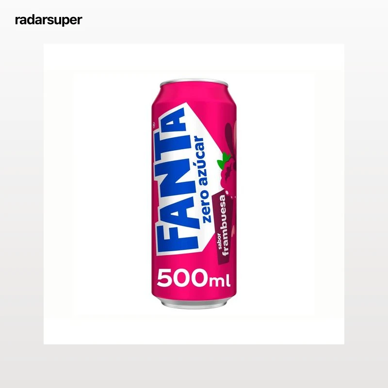 FANTA Refresco de frambuesa 50 cl.
