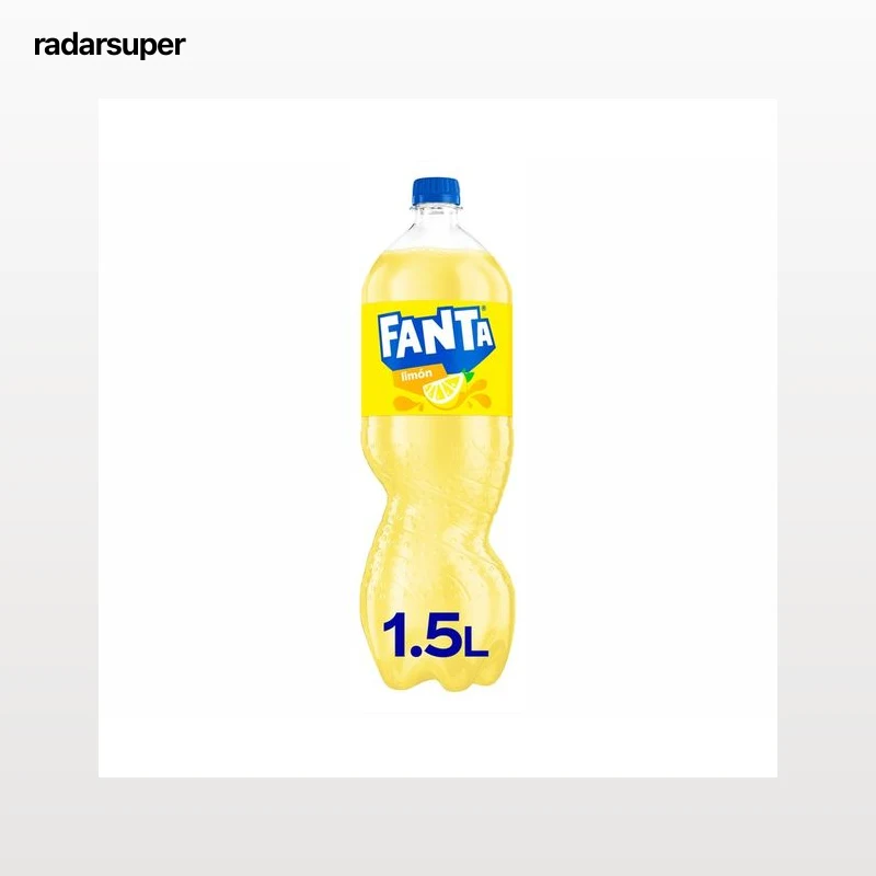 FANTA Refresco de limón botella 1.5 L