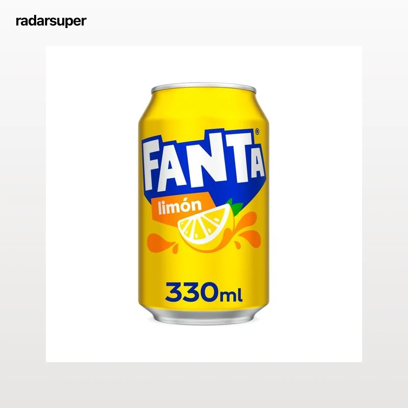 FANTA Refresco de limón lata de 330ml