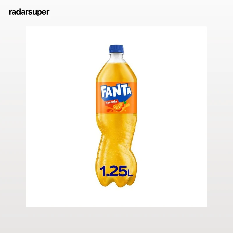 FANTA Refresco de naranja botella 1.25 l.