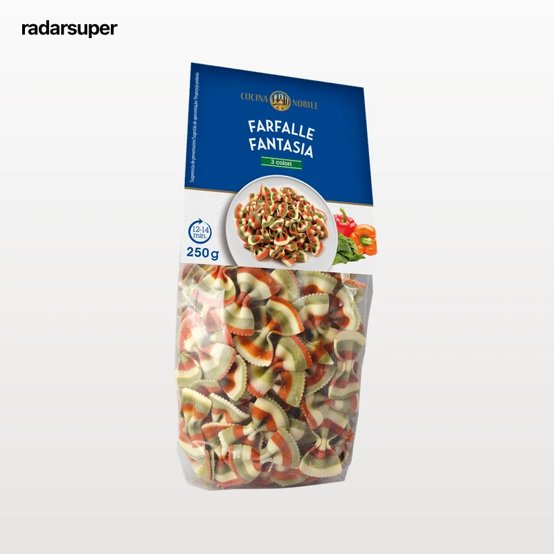 Farfalle de  3 colores