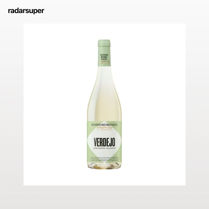 FAUSTINO RIVERO ULECIA  Vino blanco con D.O. Vinos de la Tierra de Castilla botella 75 cl.