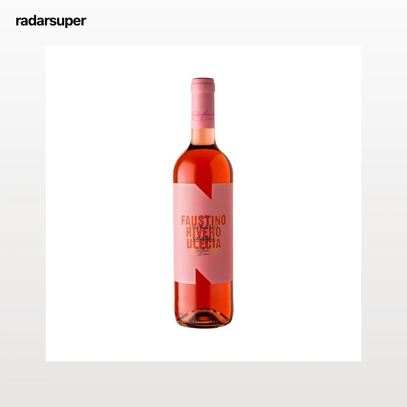 FAUSTINO RIVERO ULECIA  Vino rosado con D.O. Navarra FAUSTINO RIVERO ULECIA botella de 75 cl.
