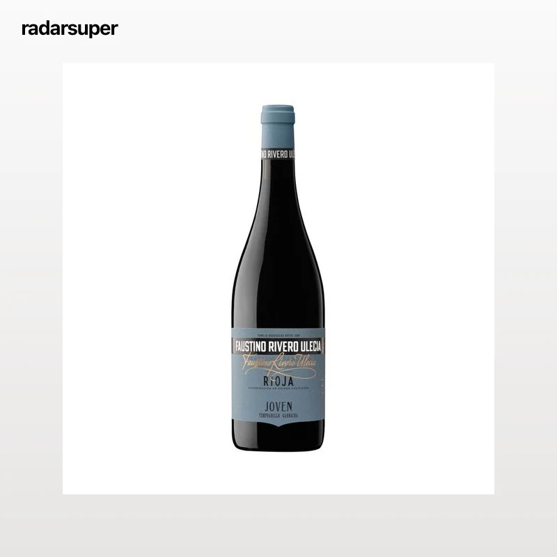 FAUSTINO RIVERO ULECIA  Vino tinto con D.O. Ca. Rioja botellla 75 cl.