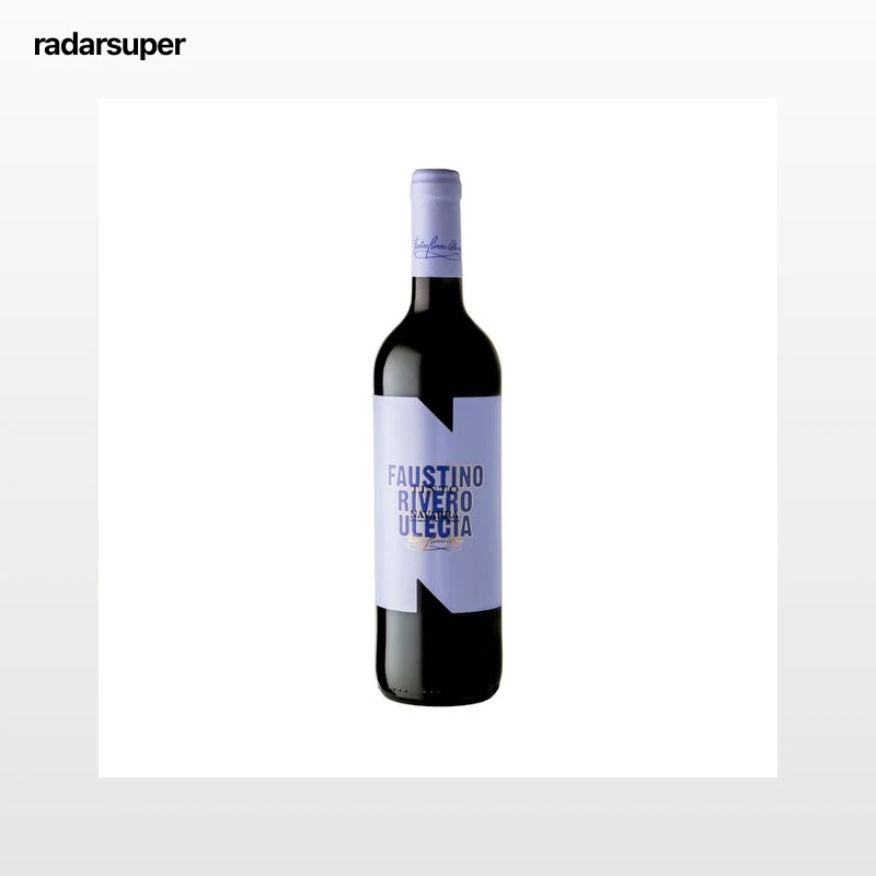 FAUSTINO RIVERO ULECIA  Vino tinto con D.O. Navarra FAUSTINO RIVERO ULECIA botella de 75 cl.