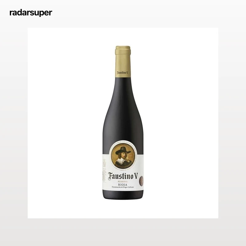 FAUSTINO V Vino tinto reserva con D.O. Ca. Rioja botella 75 cl.